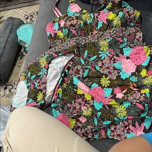 Floral Multicolor swimsuit
